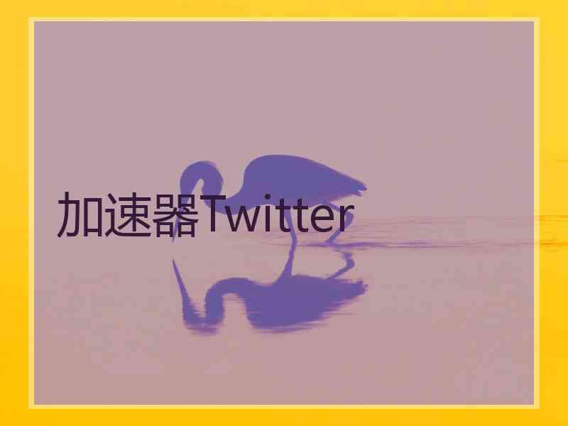 加速器Twitter